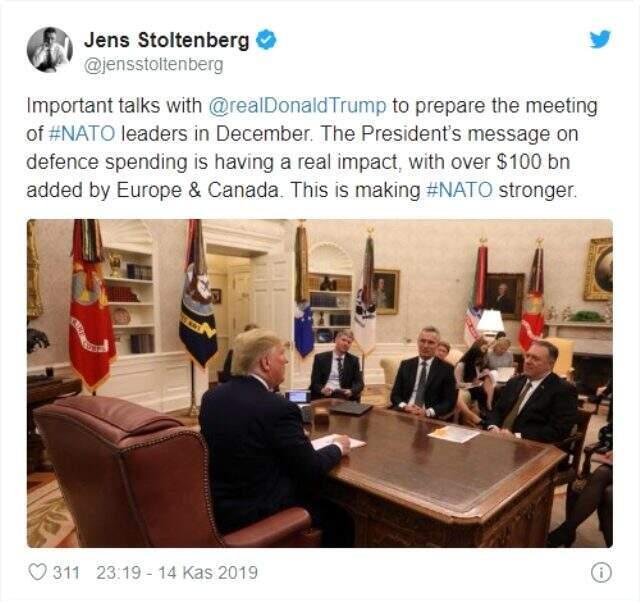 Trump'la görüşen NATO Genel Sekreteri'den Türkiye'ye övgü: Değerli bir müttefikimiz ve terörle mücadeledeki rolü önemli