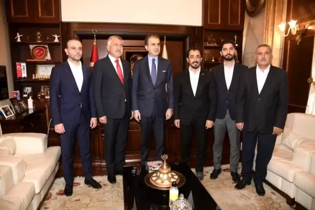 AK Parti Sözcüsü Çelik, CHP'li Adana Büyükşehir Belediyesini ziyaret etti AK Parti Sözcüsü Çelik, CHP'li Adana Büyükşehir Belediyesini ziyaret etti