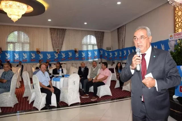 Aksakal, Adana'da konuştu