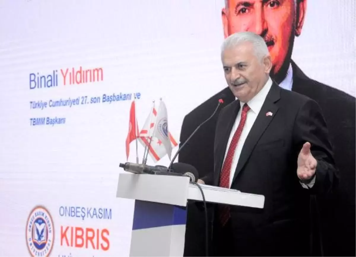 Binali Yıldırım: Kıbrıs meselesi yoktur, KKTC vardır