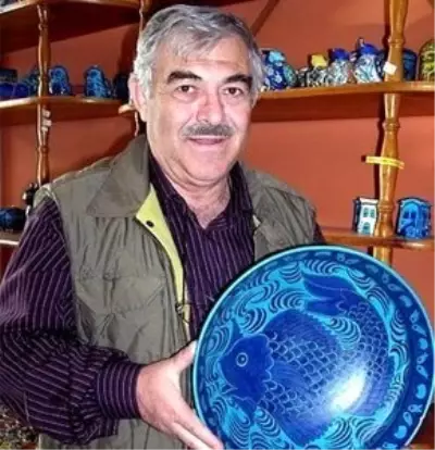 Çini sanatçısı Sıtkı Olçar anıldı Çini sanatçısı Sıtkı Olçar anıldı