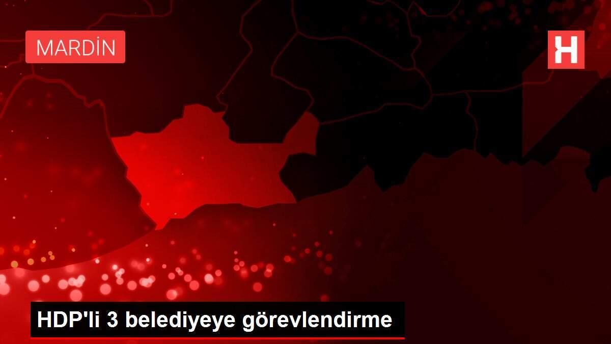 HDP'li 3 belediyeye görevlendirme