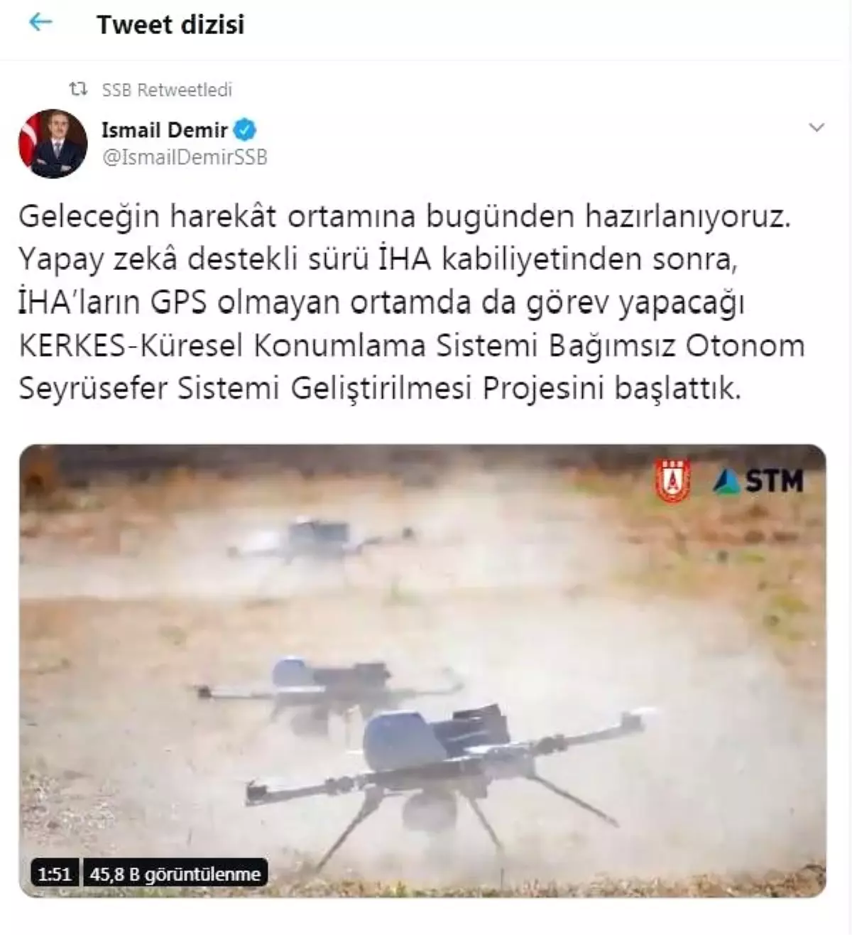 İHA'lar, GPS olmayan ortamda da görev yapacak