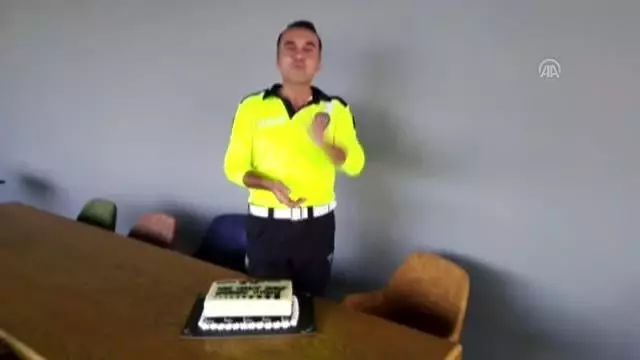Sakarya polisinden minik Yusuf'a doğum günü sürprizi