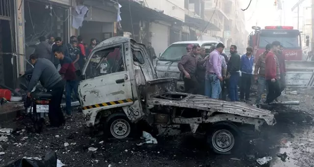Suriye'nin kuzeyinde yer alan El Bab'ta bombalı terör saldırısı! 18 ölü