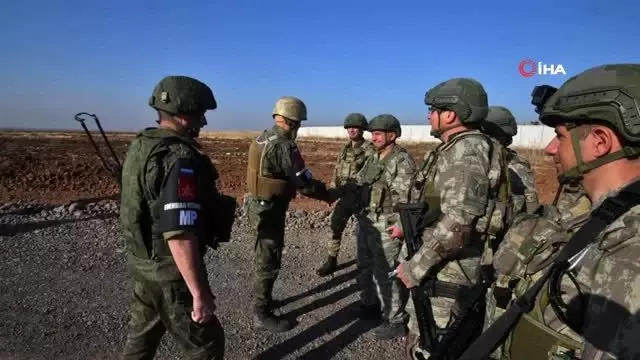 Türk ve Rus askeri unsurlarının yürüttüğü yedinci kara devriyesi tamamlandı