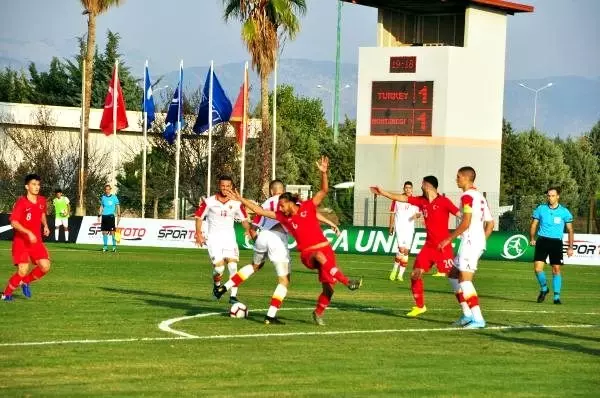 U19 milliler, Karadağ'ı 2-1 yendi U19 milliler, Karadağ'ı 2-1 yendi