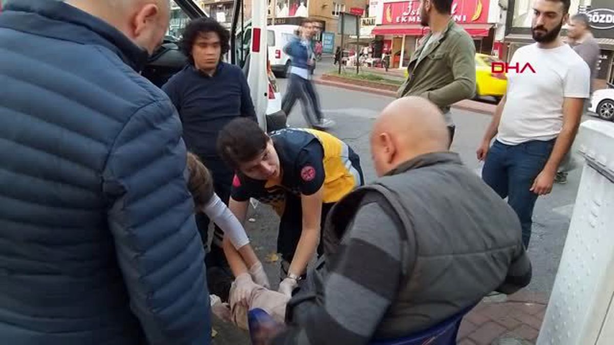 Zonguldak çarptığı yaralıyı 'ekmek servisim var' diyerek bıraktı