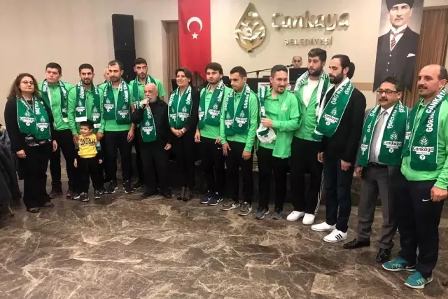 Çankaya üst üste 7. kez şampiyonluk gururu yaşadı Çankaya üst üste 7. kez şampiyonluk gururu yaşadı