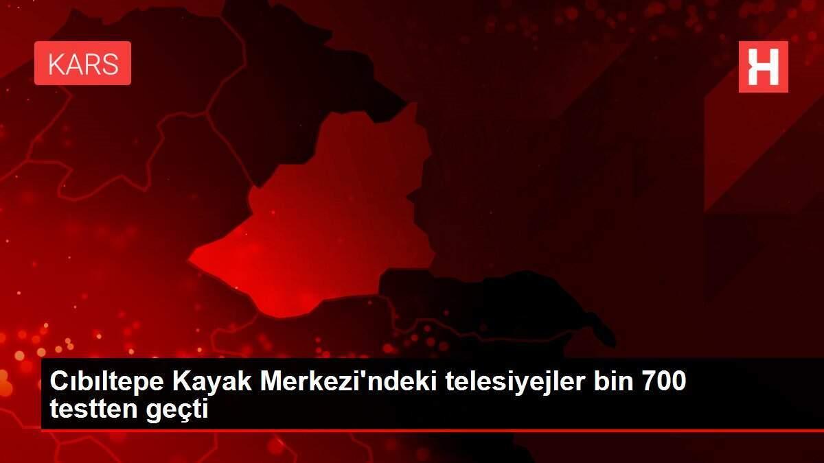 Cıbıltepe Kayak Merkezi'ndeki telesiyejler bin 700 testten geçti