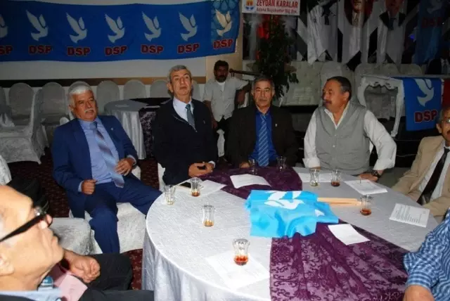 DSP Adana İl Başkanlığına Selami Gördebil yeniden seçildi
