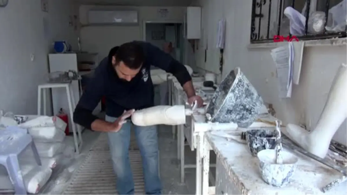 Hatay sakat kalan suriyelilere umut oluyorlar