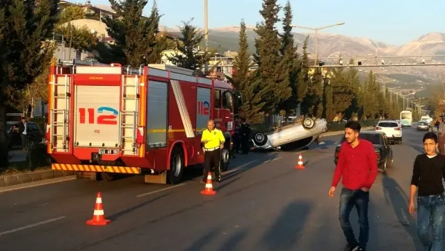 Kahramanmaraş'ta trafik kazaları: 7 yaralı Kahramanmaraş'ta trafik kazaları: 7 yaralı