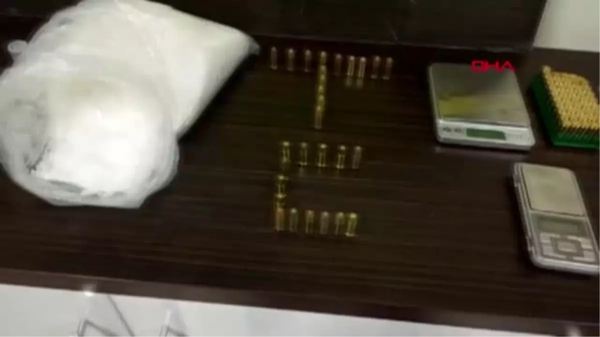 Kahramanmaraş uyuşturucu parası beklerken polis geldi