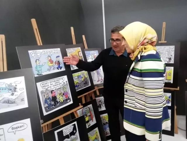 Karikatür sergisi İstanbul turnesinde Karikatür sergisi İstanbul turnesinde