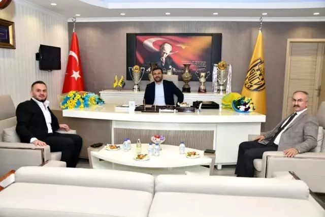 Keçiörengücü'nden, MKE Ankaragücü'ne ziyaret Keçiörengücü'nden, MKE Ankaragücü'ne ziyaret