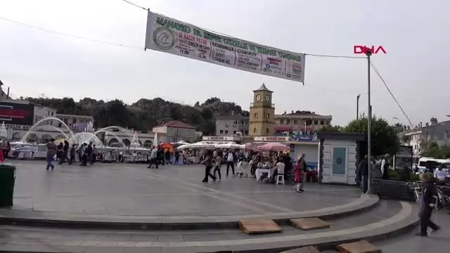 Marmaris'te köpekler güzellik ve yetenekleri için yarıştırıldı