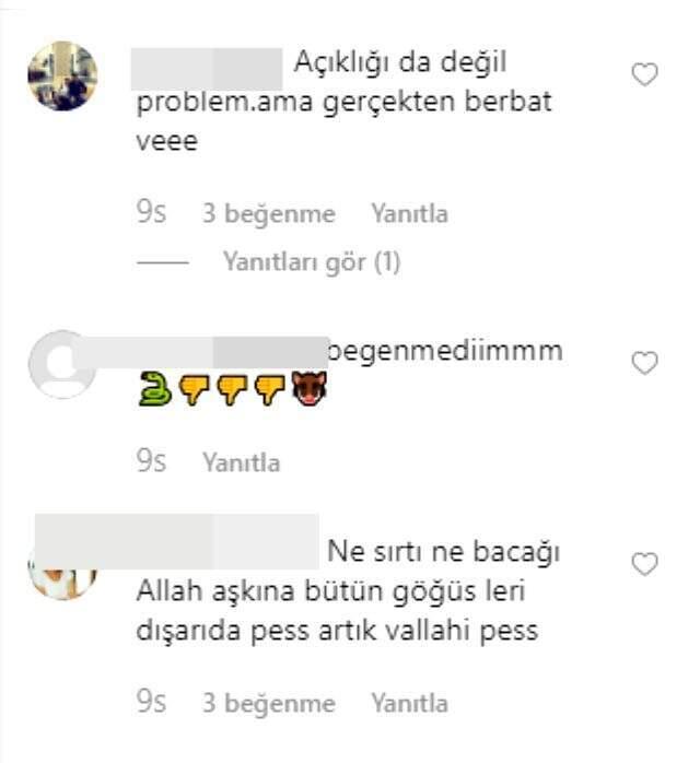 Melisa Şenolsun, derin sırt ve bacak dekolteli elbisesiyle tepki çekti