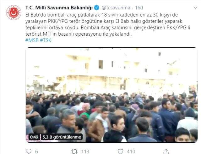 MSB: Terör örgütü YPG, en az 800 DEAŞ'lıyı serbest bıraktı