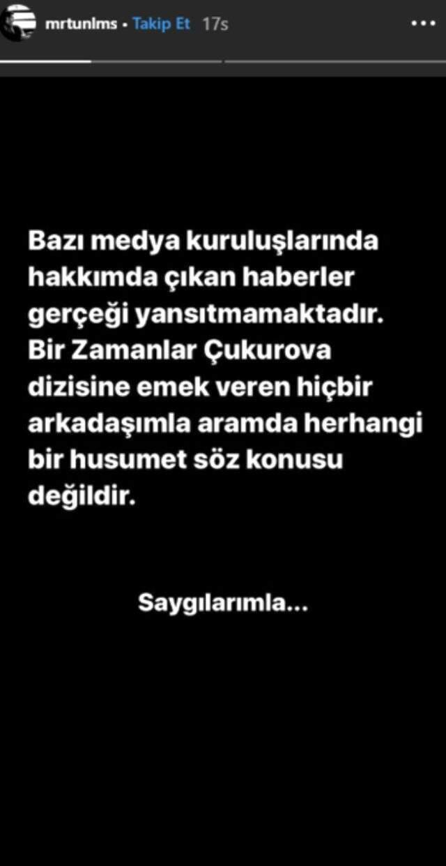 Murat Ünalmış, set çalışanına saldırdığı yönündeki haberleri yalanladı