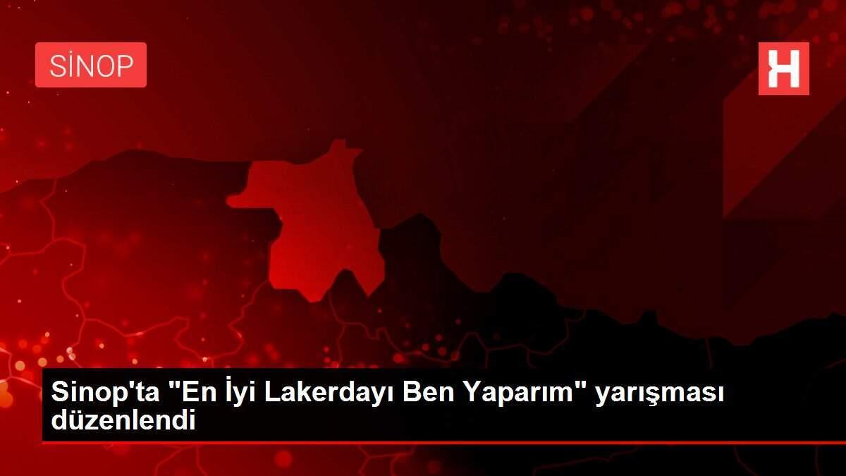 Sinop'ta 'En İyi Lakerdayı Ben Yaparım' yarışması düzenlendi