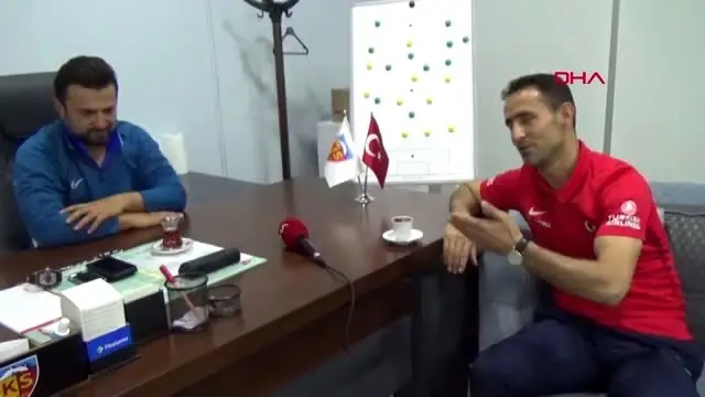 Spor ampute a milli takımı antrenörü çakmak'tan kayserispor'a ziyaret Spor ampute a milli takımı antrenörü çakmak'tan kayserispor'a ziyaret