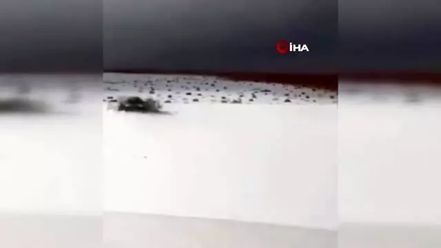 - Suudi Arabistan'da kar yağdı