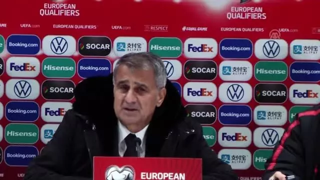 Andorra-Türkiye maçının ardından - Şenol Güneş - ANDORRA LA Andorra-Türkiye maçının ardından - Şenol Güneş - ANDORRA LA
