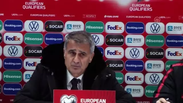 Andorra-Türkiye maçının ardından - Şenol Güneş - ANDORRA LA Andorra-Türkiye maçının ardından - Şenol Güneş - ANDORRA LA