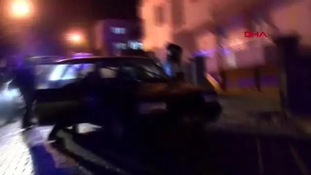 Dur ihtarına uymayan sürücü alkollü, otomobilde ise silah bulundu