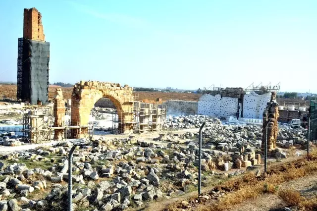 Harran harabeleri yılın her mevsimde ziyaretçi ağırlıyor Harran harabeleri yılın her mevsimde ziyaretçi ağırlıyor