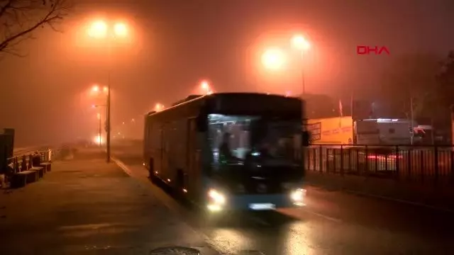 İstanbul'da birçok noktada sis etkili oluyor