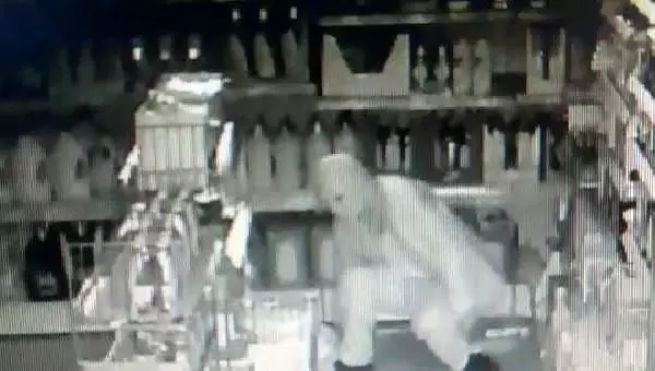 Kameradaki maskeli hırsızlık şüphelisi yakalandı