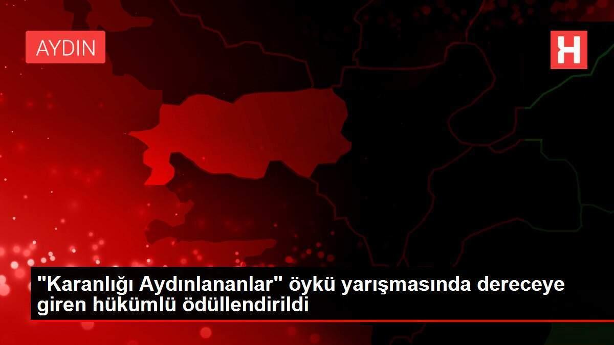 'Karanlığı Aydınlananlar' öykü yarışmasında dereceye giren hükümlü ödüllendirildi