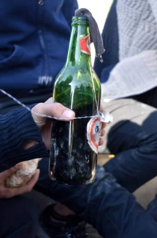 Suriye'de devriye atan Türk askerlerine teröristler molotof kokteyliyle saldırdı