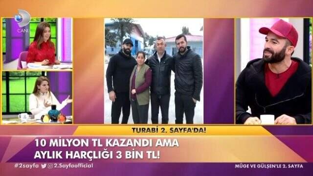 Turabi, 5 milyon TL'lik ödülle ne yaptığını anlattı: Anneme ev aldım