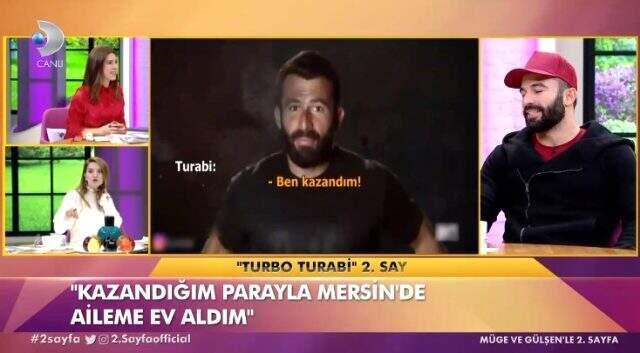 Turabi, 5 milyon TL'lik ödülle ne yaptığını açıkladı