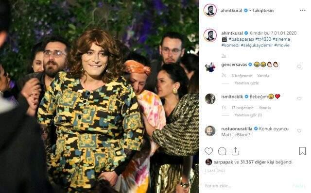 Ahmet Kural yeni filminde kadın kılığına girdi