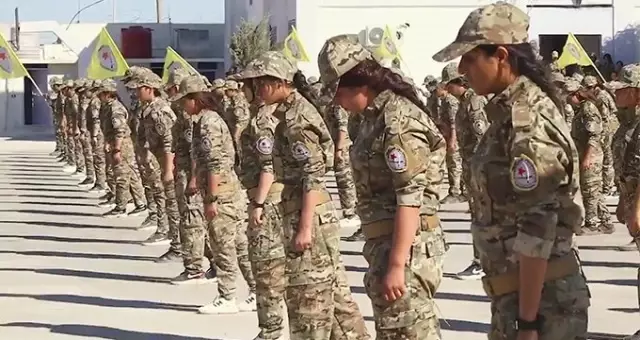 Amerika, YPG'li kadın teröristleri eğitmek için askeri akademi kurdu