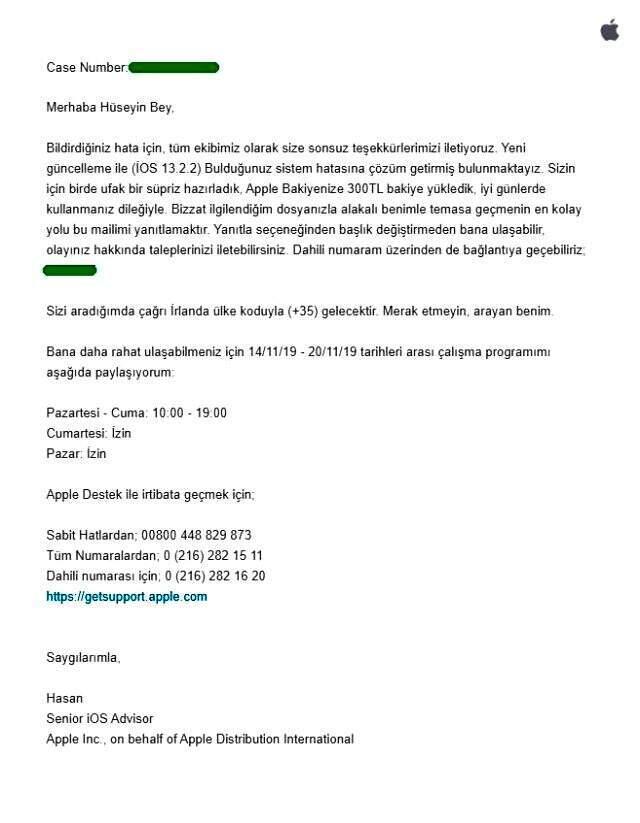 Apple'ın açığını bulan genç, 300 TL ile ödüllendirilince hayal kırıklığına uğradı