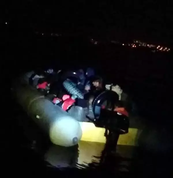 Bodrum'da 105 kaçak göçmen yakalandı Bodrum'da 105 kaçak göçmen yakalandı
