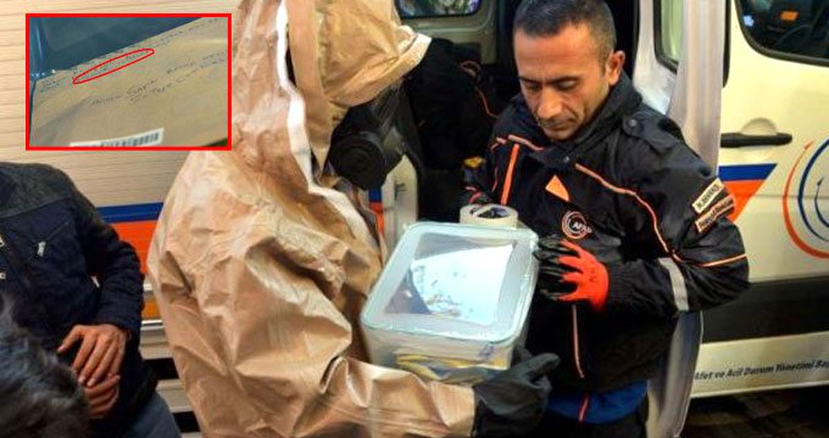 'Cumhurbaşkanlığı Külliyesi'ne diye not bırakılan siyanürlü mektubun gizemi çözüldü