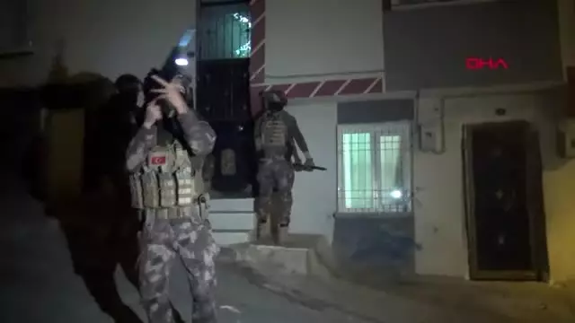 Gaziantep'te 1720 polisle uyuşturucu operasyonu Gaziantep'te 1720 polisle uyuşturucu operasyonu