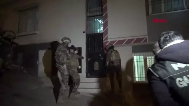 Gaziantep'te 1720 polisle uyuşturucu operasyonu Gaziantep'te 1720 polisle uyuşturucu operasyonu