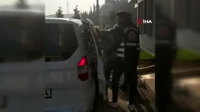 İstanbul'da trafikte terör estiren motosikletli maganda yakalandı