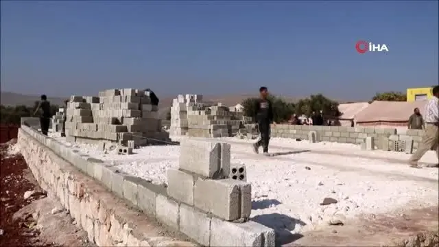 Suriye'de Erbakan'ın ismi verilen okul inşa ediliyor Suriye'de Erbakan'ın ismi verilen okul inşa ediliyor