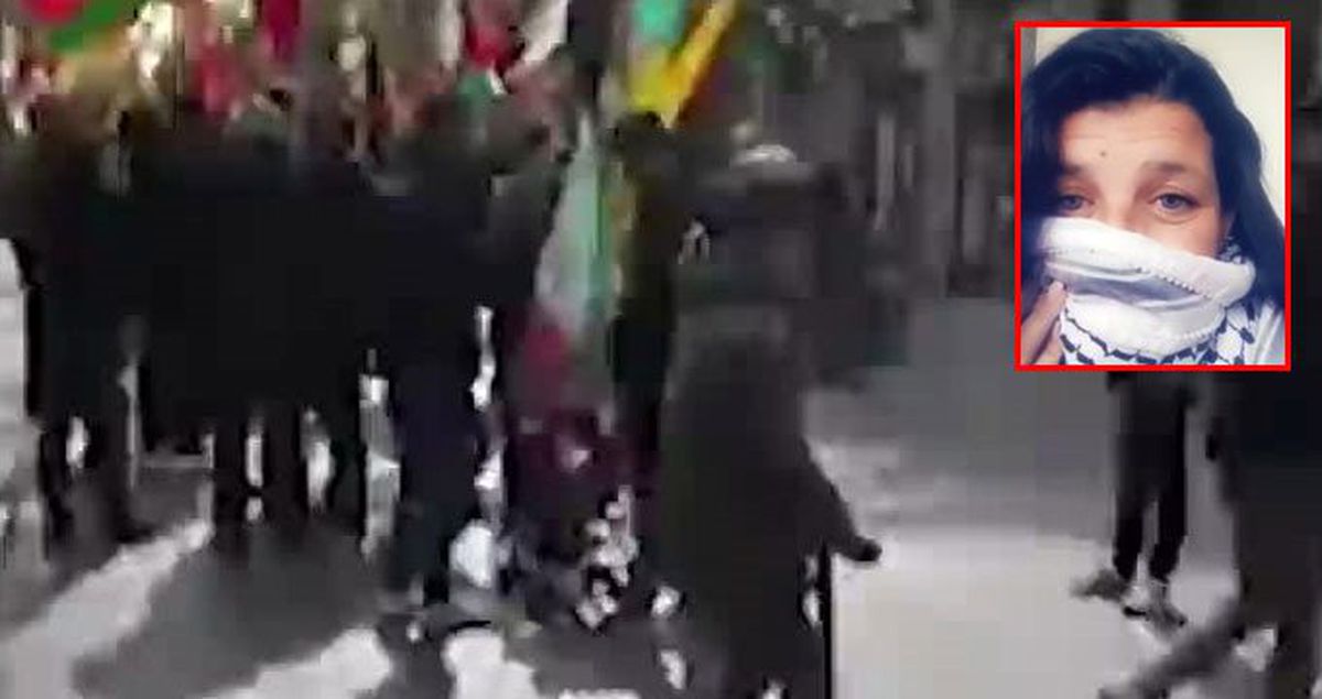 PKK yandaşlarına 'Ne mutlu Türküm' diye haykıran Fransız kadından mesaj var: Beni arıyorlar