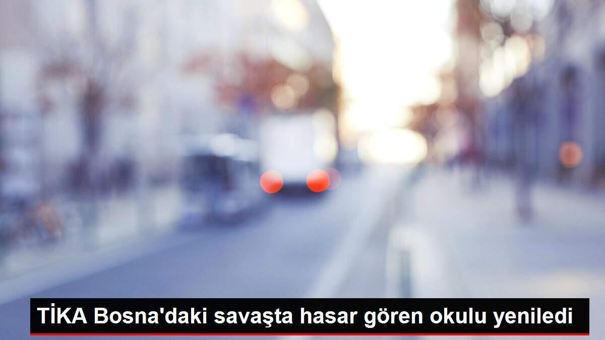 TİKA Bosna'daki savaşta hasar gören okulu yeniledi