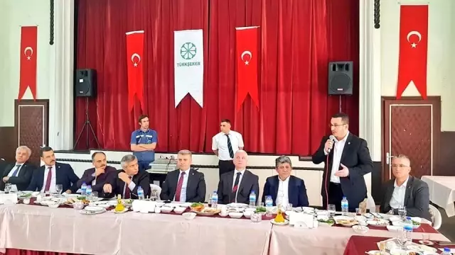Türk Şeker Genel Müdürü Mücahit Alkan'dan Başkan Kanar'a ziyaret Türk Şeker Genel Müdürü Mücahit Alkan'dan Başkan Kanar'a ziyaret