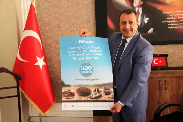 Afyonkarahisar'da PTT'den yöresel ürün kampanyası